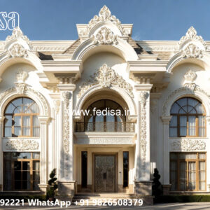 Classic Villa Design with Elegant Window Concepts No-4018