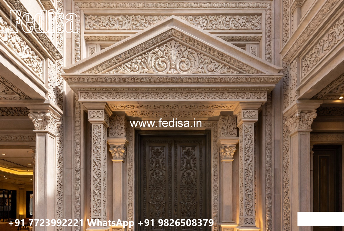 Classic Villa Design with Stylish Living Room Decor No-4021