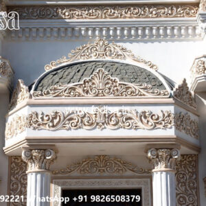 Classic Villa Design with Rich Royal Styling No-4047