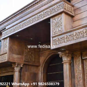 Luxury House Design with Premium Exterior Lighting No-4118