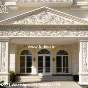Luxury House Design with Elegant Front Yard Ideas No-4162