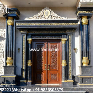 Luxury House Design with Beautiful Stone Exterior No-4172