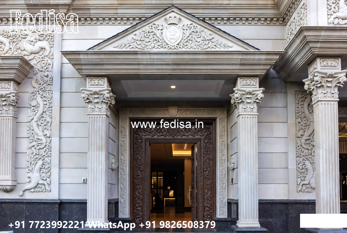 Classic House Design with Beautiful Wooden Details No-4212