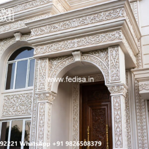 Classic House Design with Beautiful Garden Landscape No-4221