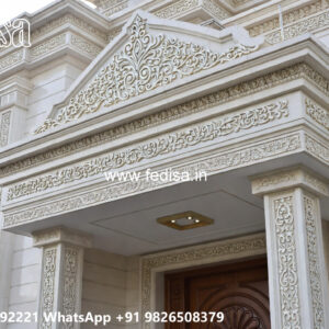 Classic House Design with Grand Entrance Ideas No-4226