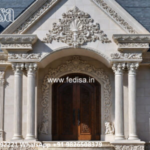 Classic House Design with Elegant Courtyard Ideas No-4256