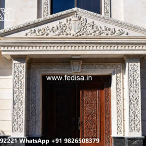 Classic House Design with Royal Decorative Details No-4276