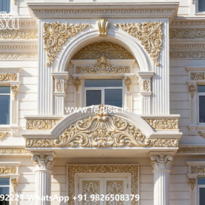 Classic House Design with Elegant Glass Windows No-4287