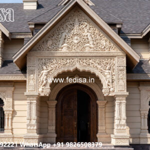 Classic House Design with Beautiful Roof Styling No-4309