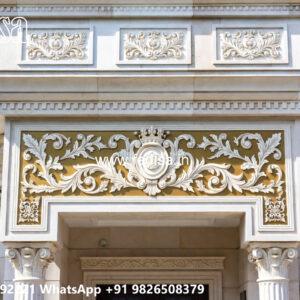 Classic House Design with Decorative Entry Door Ideas No-4317