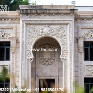 Classic House Design with Elegant Marble Staircase No-4324