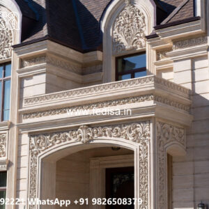 Classic Villa Design with Grand Front Elevation No-4358