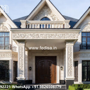 Luxury Classic Villa Design with Rich Architecture No-4363