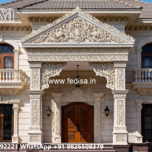 Classic Villa Design with Elegant Window Styling No-4388