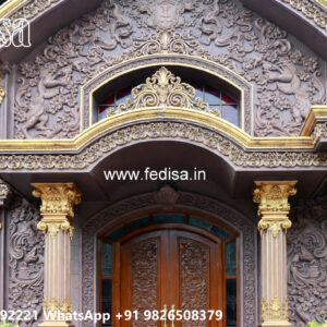 Classic Villa Design with Rich Architectural Charm No-4398