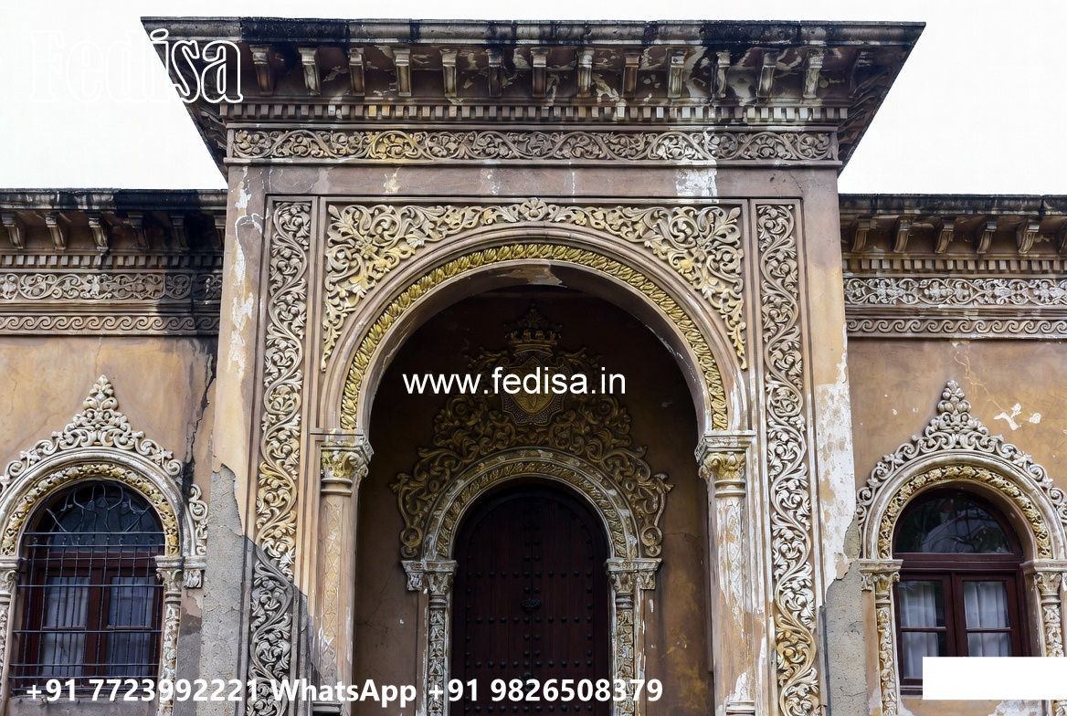 Classic Villa Design with Stylish Outdoor Lighting No-4401