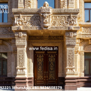 Classic Villa Design with Luxury Exterior Landscaping No-4419