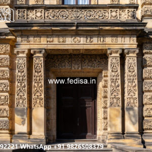 Classic Villa Design with Elegant Hallway Concepts No-4425