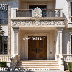Classic Villa Design with Grand Staircase Inspiration No-4438