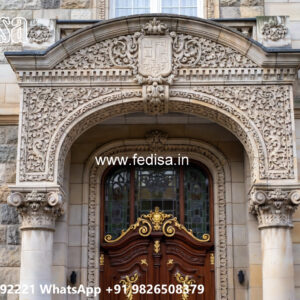 Traditional Classic Villa Design with Royal Charm No-4440