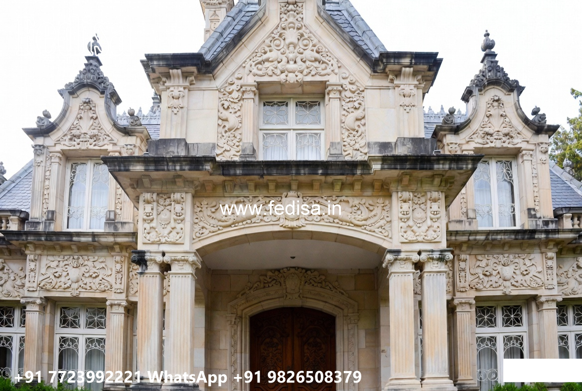 Classic Villa Design with Decorative Luxury Ceilings No-4444