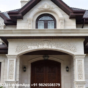 Classic Villa Design with Artistic Wall Decor Ideas No-4462