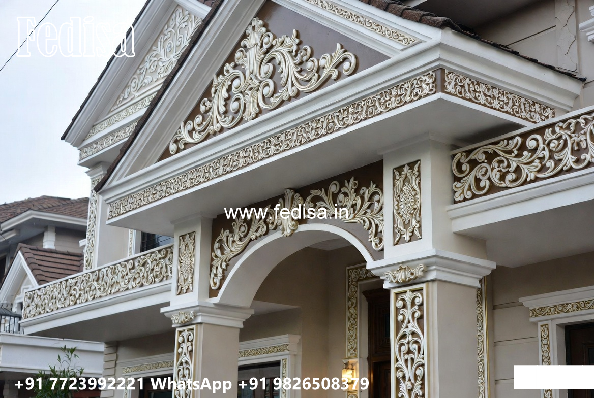 Elegant Classic Villa Design with Stunning Facade No-4499