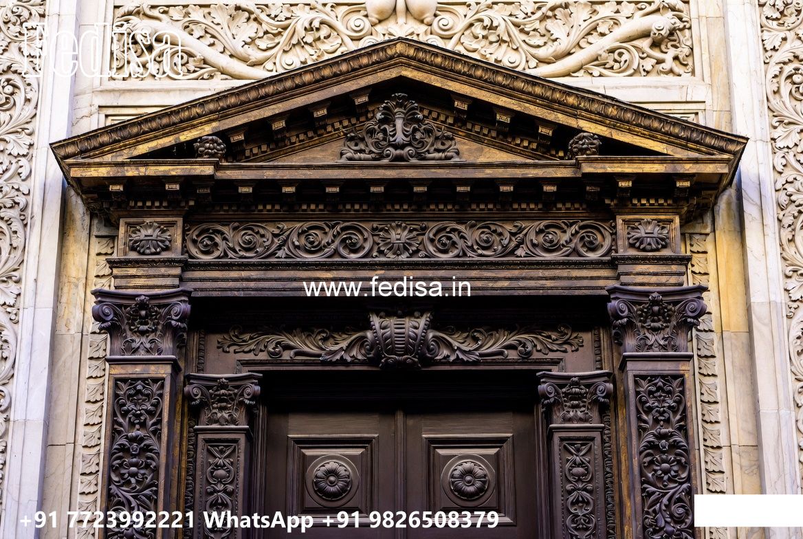 Luxury House Design with Wooden and Marble Finishes No-4521