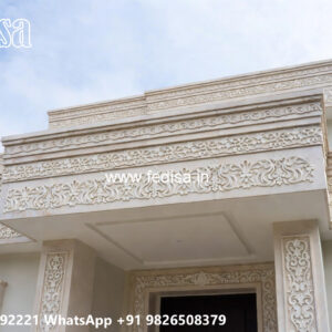 Luxury House Design with Stylish Front Elevation No-4552