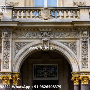Luxury House Design with Elegant Marble Flooring No-4555