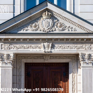 Luxury House Design with Grand Architectural Style No-4564