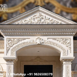 Luxury House Design with Beautiful Balcony Decor No-4581