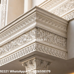 Classic House Design with Decorative Pillar Concepts No-4673