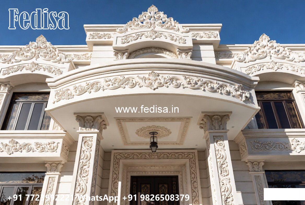 Classic House Design with Stunning Roof Architecture No-4675