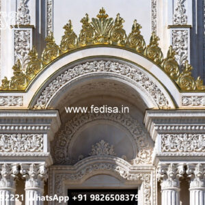 Classic House Design with Grand Entrance Ideas No-4676
