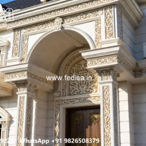 Classic House Design with Artistic Decorative Elements No-4700