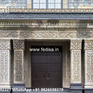 Classic House Design with Beautiful Stone Cladding No-4717