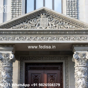 Classic House Design with Royal Decorative Details No-4726