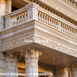Classic House Design with Beautiful Exterior Walls No-4734