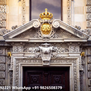 Classic House Design with Decorative Iron Railings No-4736