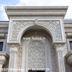 Classic House Design with Stylish Royal Interiors No-4738
