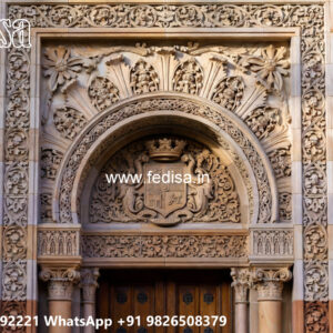 Classic House Design with Rich Marble Decor No-4756