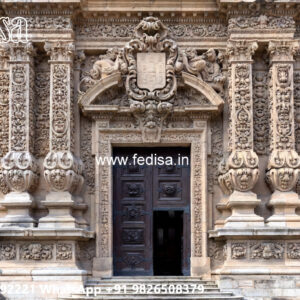 Classic House Design with Elegant Balcony Railings No-4757
