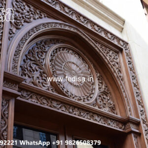 Classic House Design with Rich Wooden Craftsmanship No-4768