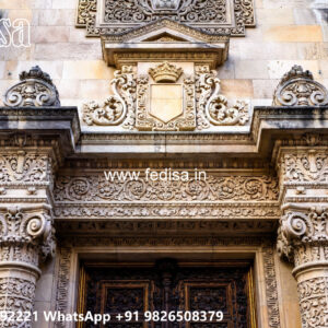 Classic House Design with Elegant Marble Staircase No-4774