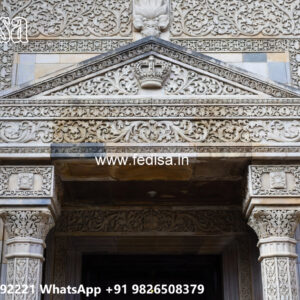 Classic House Design with Decorative Pillar Beauty No-4779