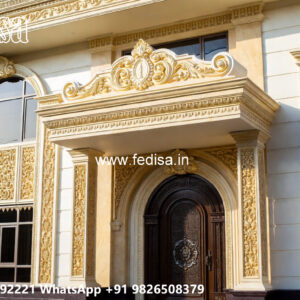 Classic House Design with Traditional Decorative Details No-4798