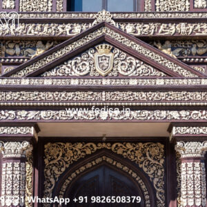 Classic Villa Design with Beautiful Garden Landscape No-4810