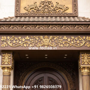 Elegant Classic Villa Design with Grand Entrance No-4828