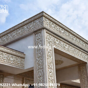 Classic Villa Design with Decorative Wall Textures No-4846
